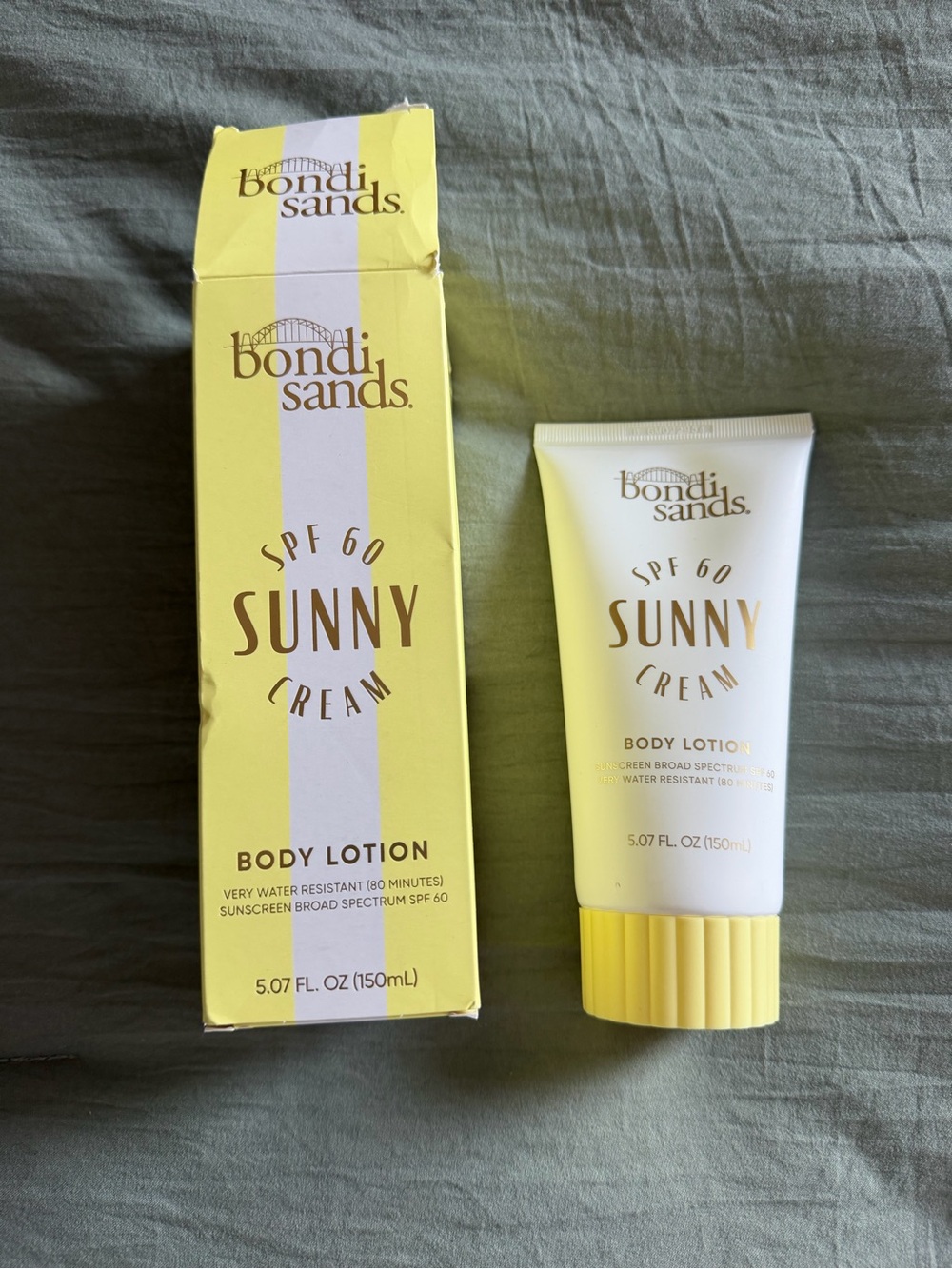 Bondi Sands Sunny Cream SPF 60 Body Lotion NEVER USED